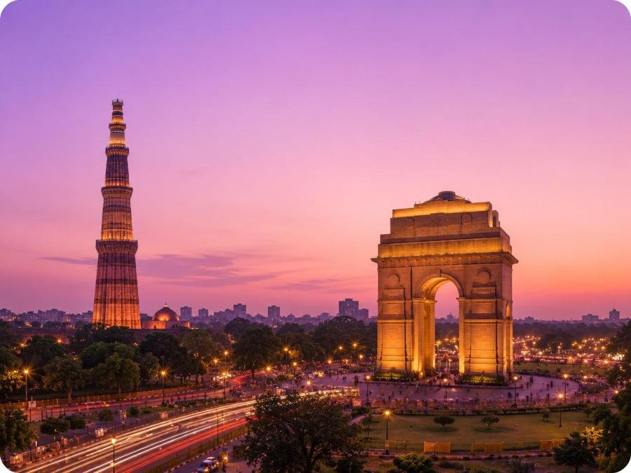 Day 1–2: Arrival in Delhi and Agra Sightseeing