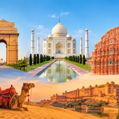 7 Days Golden Triangle Tour with Rajasthan Heritage